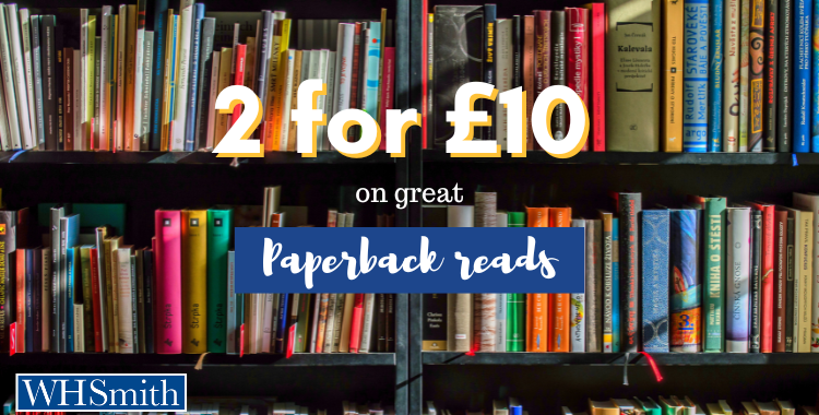 2 for £10 Paperbacks! 📚