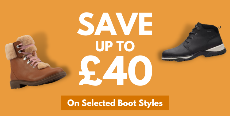 Save Up to £40 on Selected Boots