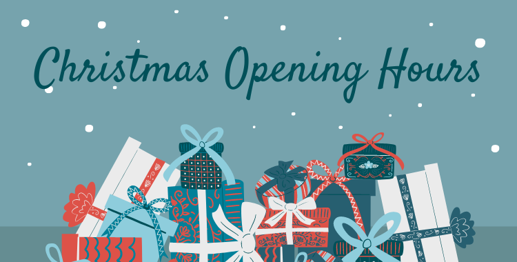 Christmas Opening hours