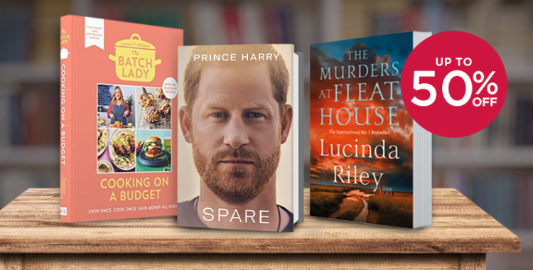 Up to 50% off hardbacks at WHSmith
