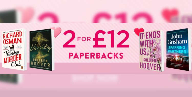 2 for £12 at WHSmith 📗 📘